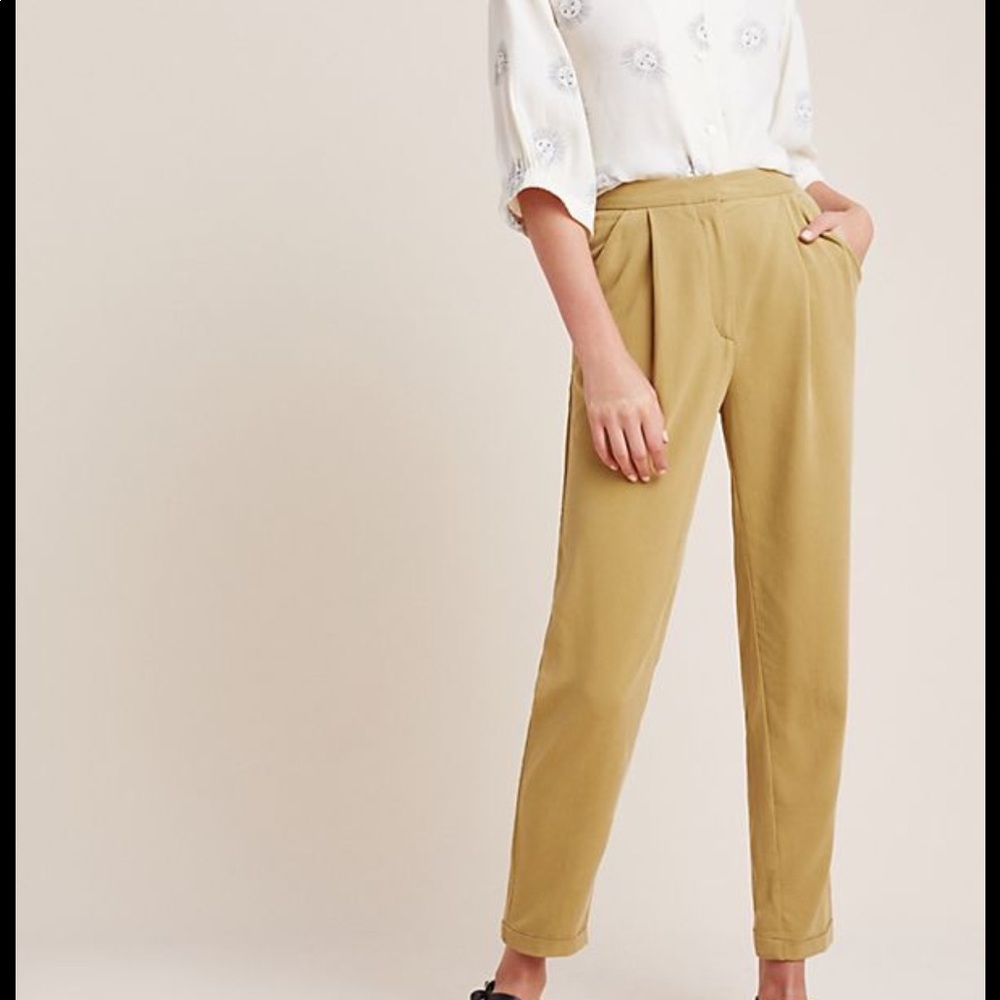 NWT Seen Worn Kept Pleated Soft Trousers